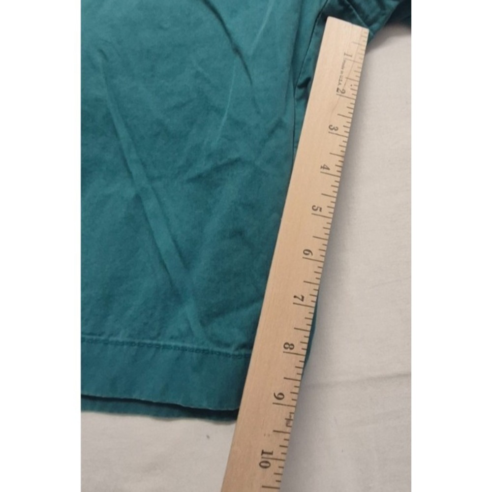 Brooks Brothers 346 men's green chino shorts‎ sz. 36 flat front 100% Cotton - Picture 3 of 13